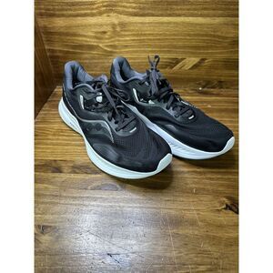 Saucony Men's Guide 15 Running Shoes,‎ Black/White, US 11.5 - USED